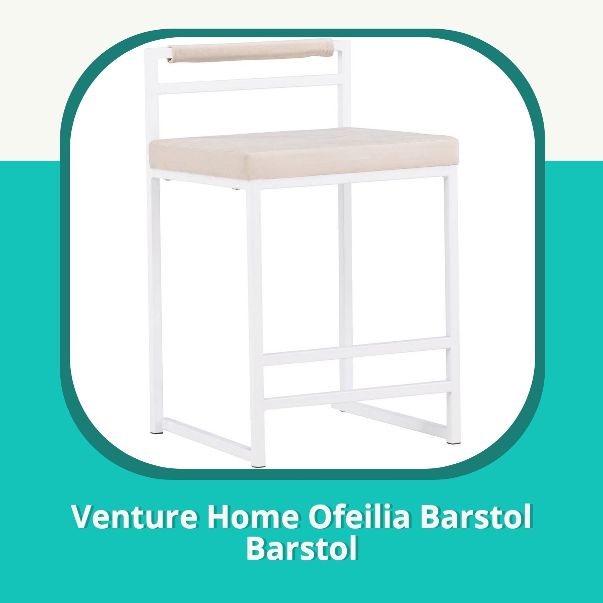 Anmeldelse af Venture Home Ofeilia Barstol Barstol
