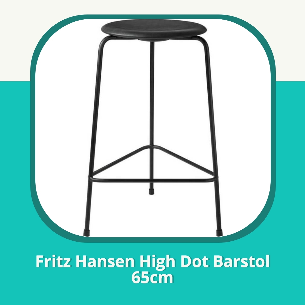 Recension af Fritz Hansen High Dot Barstol 65cm