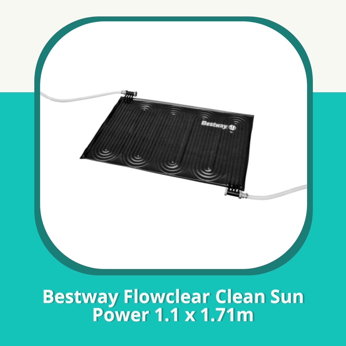 Anmeldelse Bestway Flowclear Clean Sun Power 1.1 x 1.71m