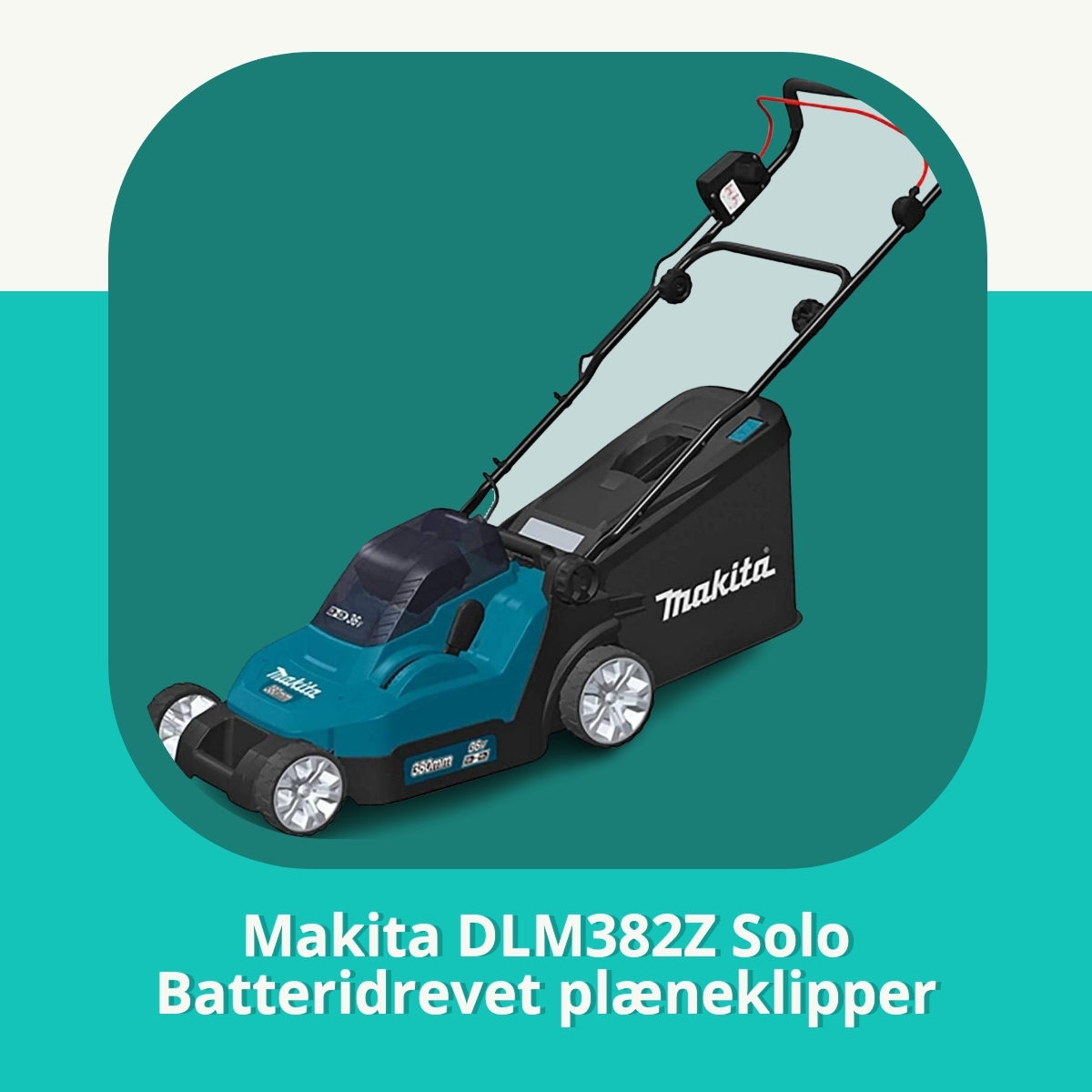 Anmeldelse af Makita DLM382Z Solo Batteridrevet plæneklipper