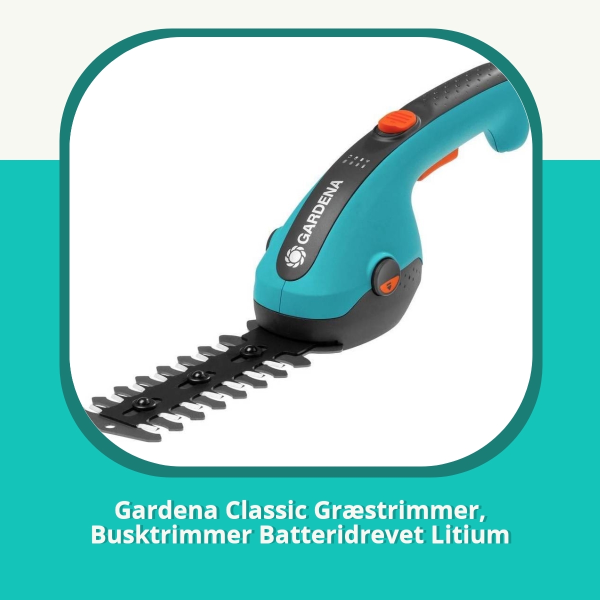 Anmeldelse af Gardena Classic Græstrimmer, Busktrimmer Batteridrevet Litium