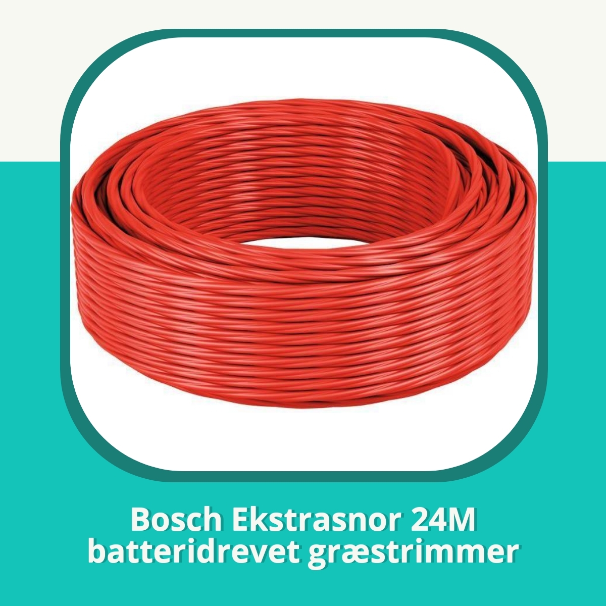 Anmeldelse af Bosch Ekstrasnor 24M batteridrevet græstrimmer