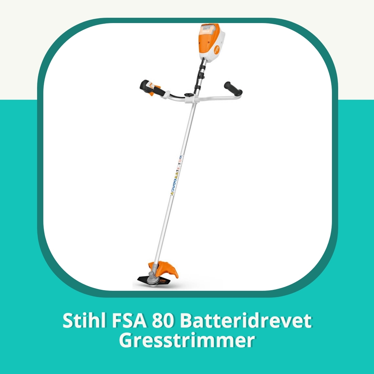 Anmeldelse af Stihl FSA 80 Batteridrevet Gresstrimmer