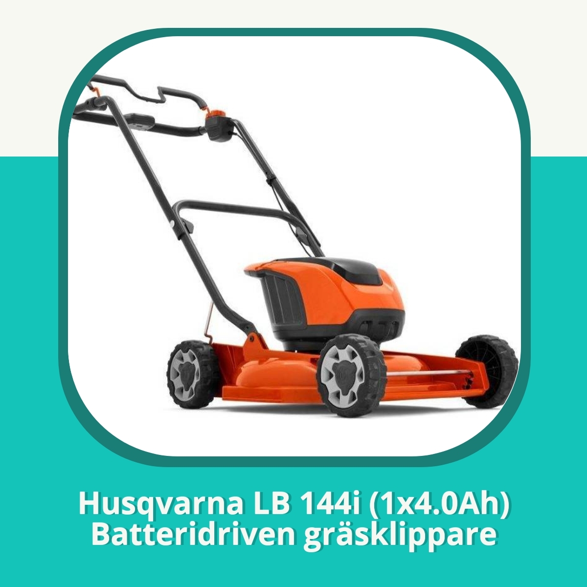 Recension af Husqvarna LB 144i (1x4.0Ah) Batteridriven gräsklippare