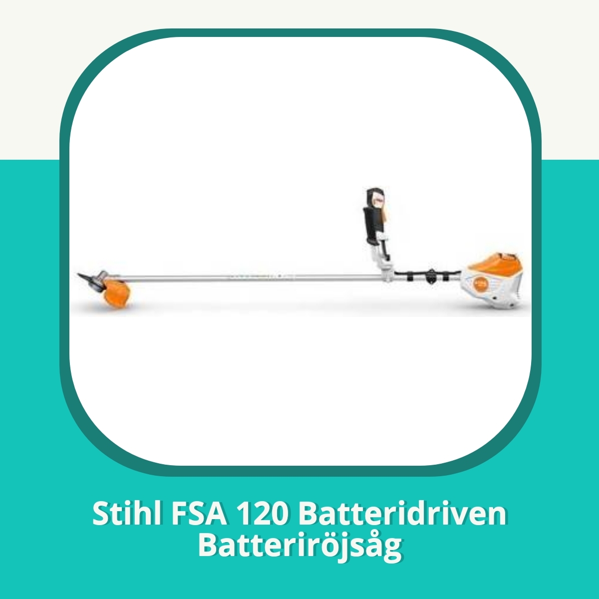 Recension af Stihl FSA 120 Batteridriven Batteriröjsåg