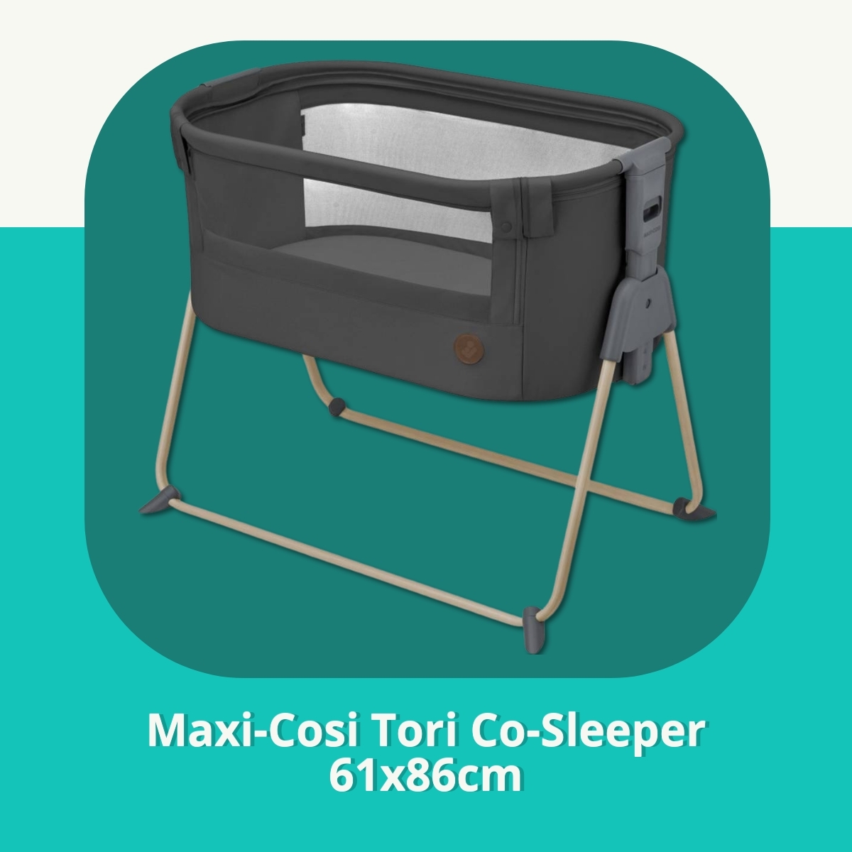 Anmeldelse af Maxi-Cosi Tori Co-Sleeper 61x86cm