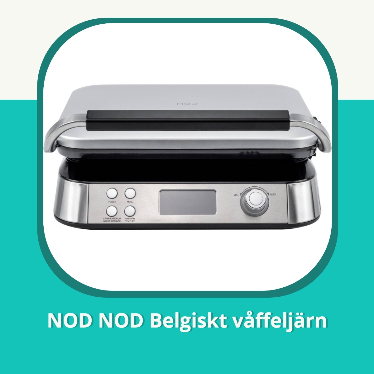Recension NOD NOD Belgiskt våffeljärn