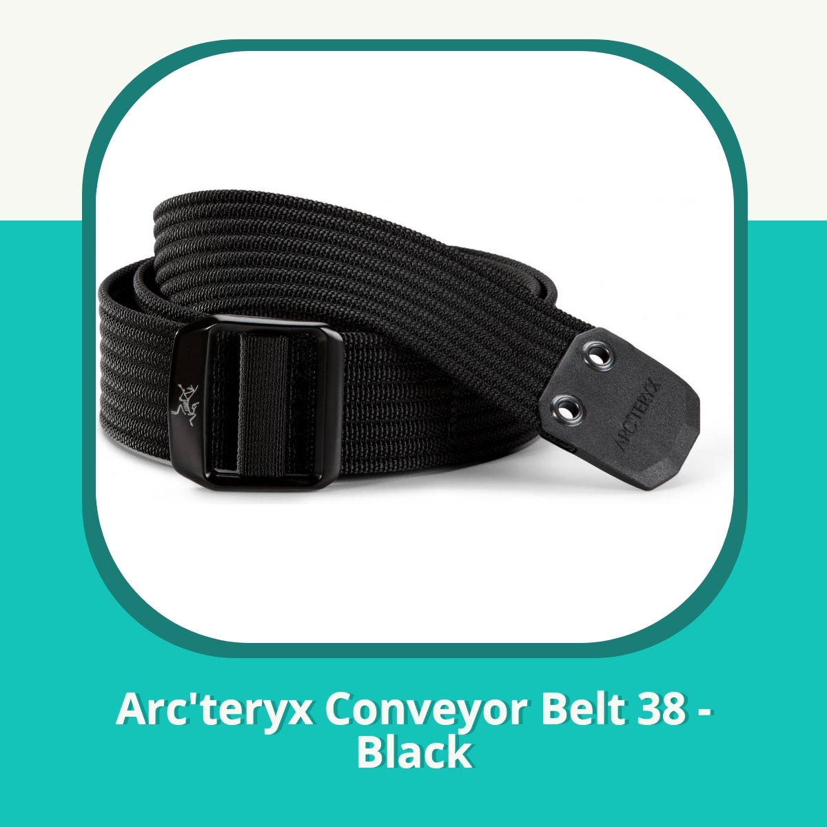 Anmeldelse Arc'teryx Conveyor Belt 38 - Black