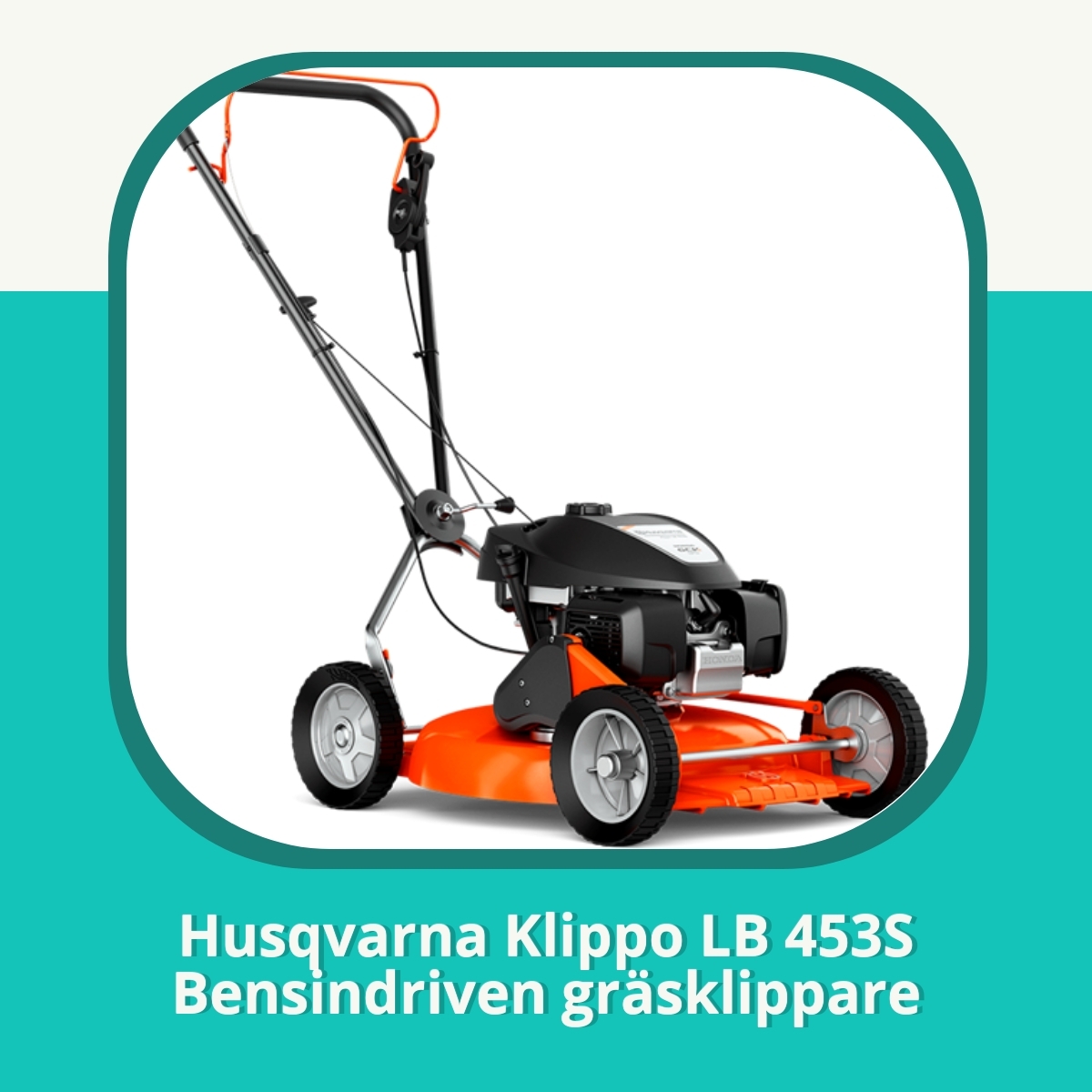 Recension af Husqvarna Klippo LB 453S Bensindriven gräsklippare