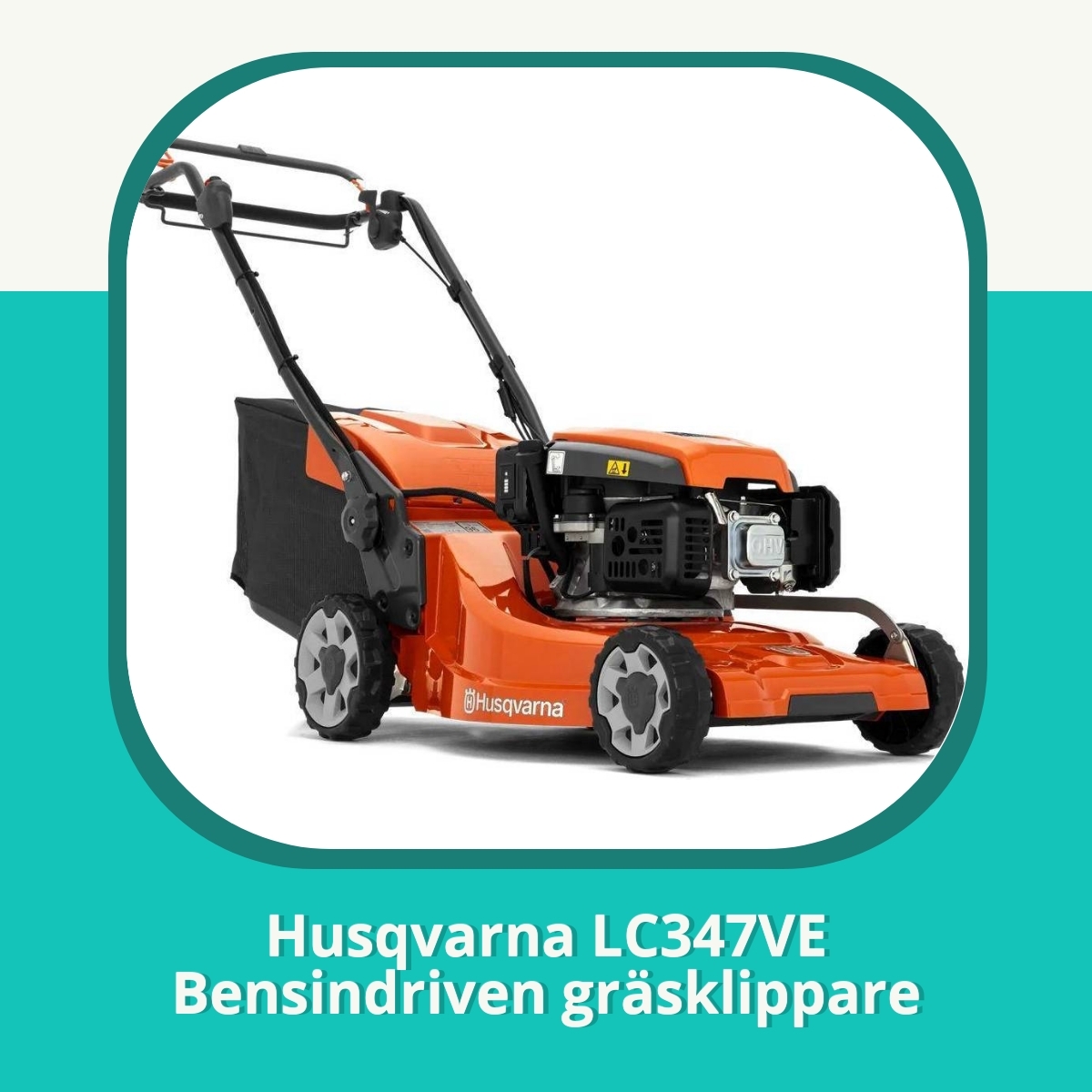 Recension af Husqvarna LC347VE Bensindriven gräsklippare