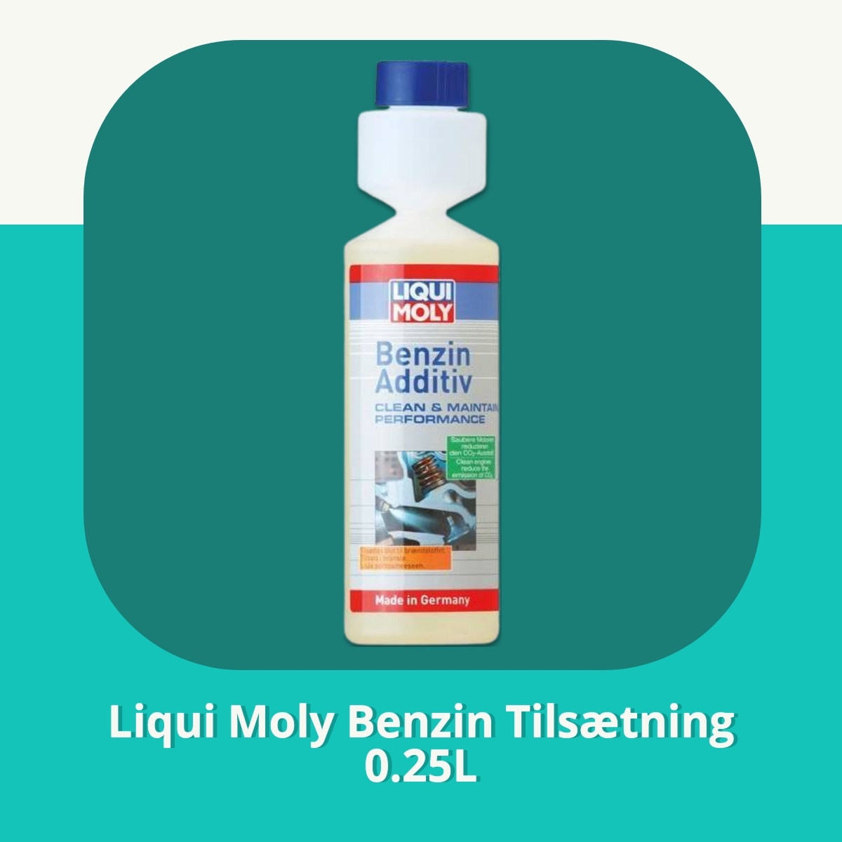 Anmeldelse af Liqui Moly Benzin Tilsætning 0.25L