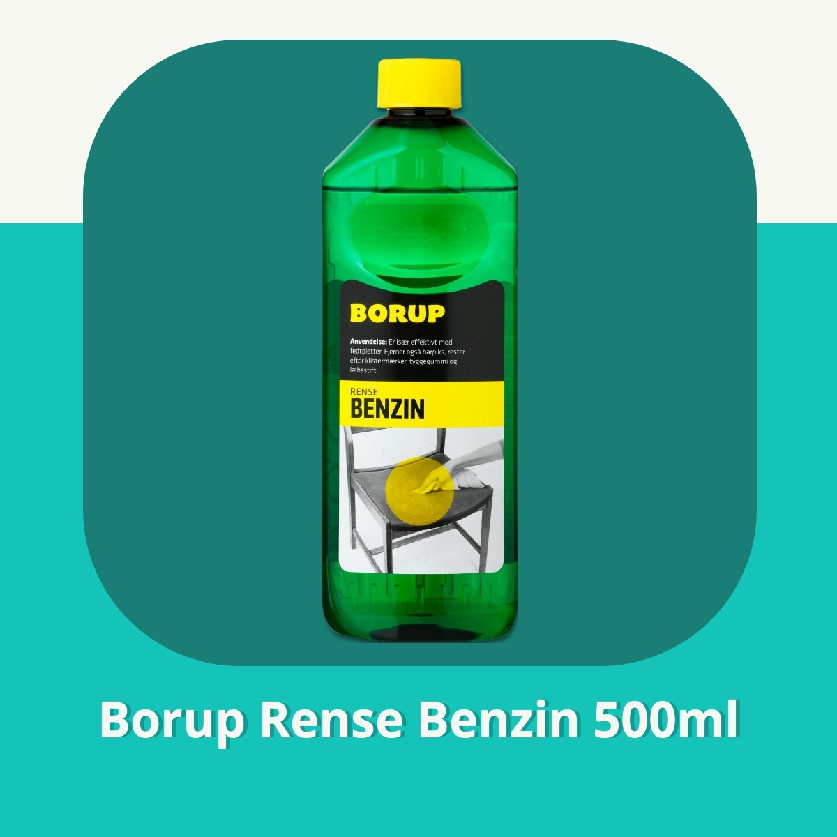 Anmeldelse af Borup Rense Benzin 500ml