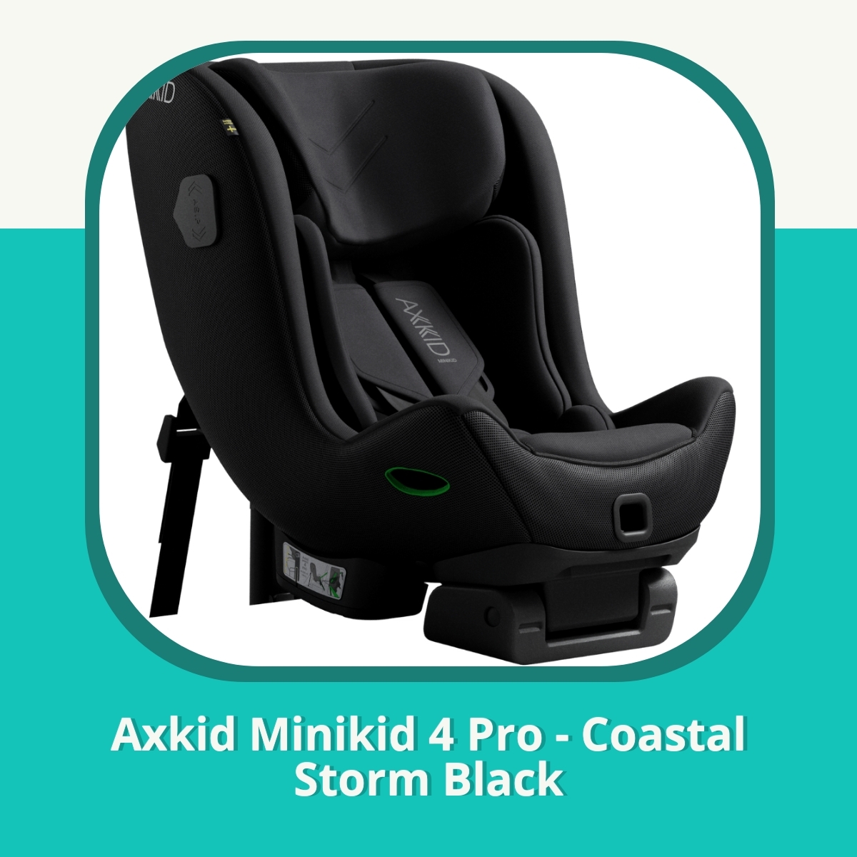 Recension af Axkid Minikid 4 Pro - Coastal Storm Black