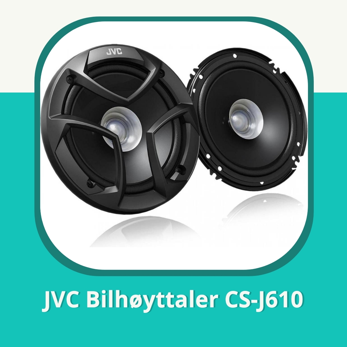 Anmeldelse af JVC Bilhøyttaler CS-J610