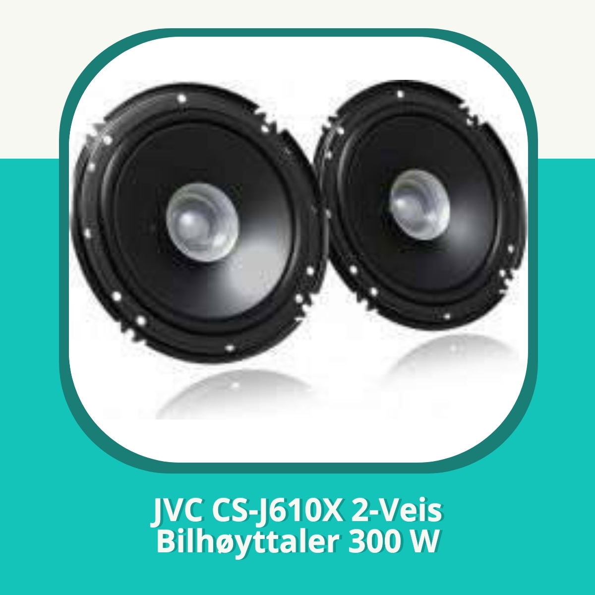 Anmeldelse af JVC CS-J610X 2-Veis Bilhøyttaler 300 W