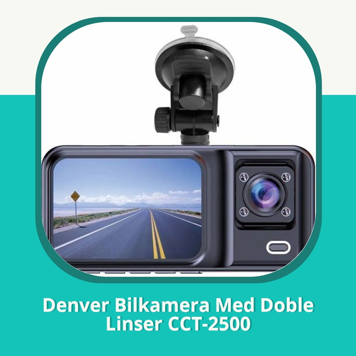 Anmeldelse Denver Bilkamera Med Doble Linser CCT-2500