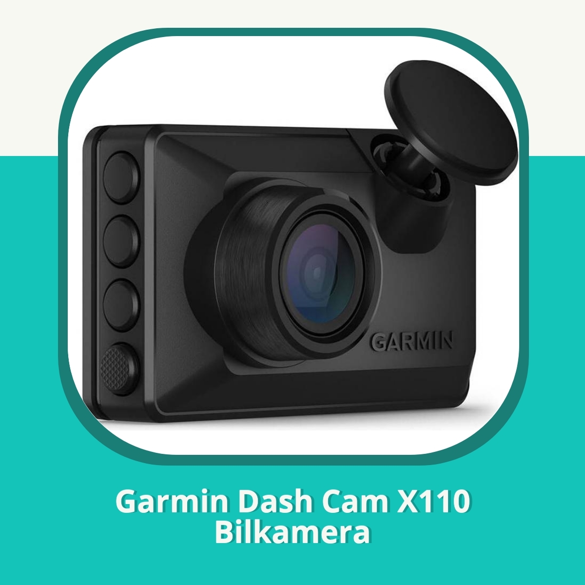 Anmeldelse af Garmin Dash Cam X110 Bilkamera