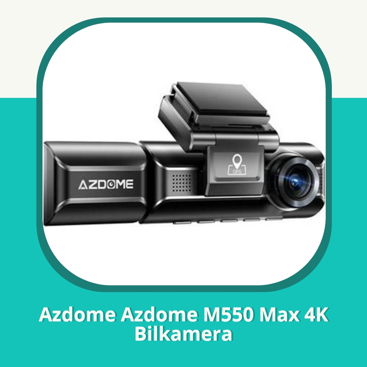 Anmeldelse af Azdome Azdome M550 Max 4K Bilkamera