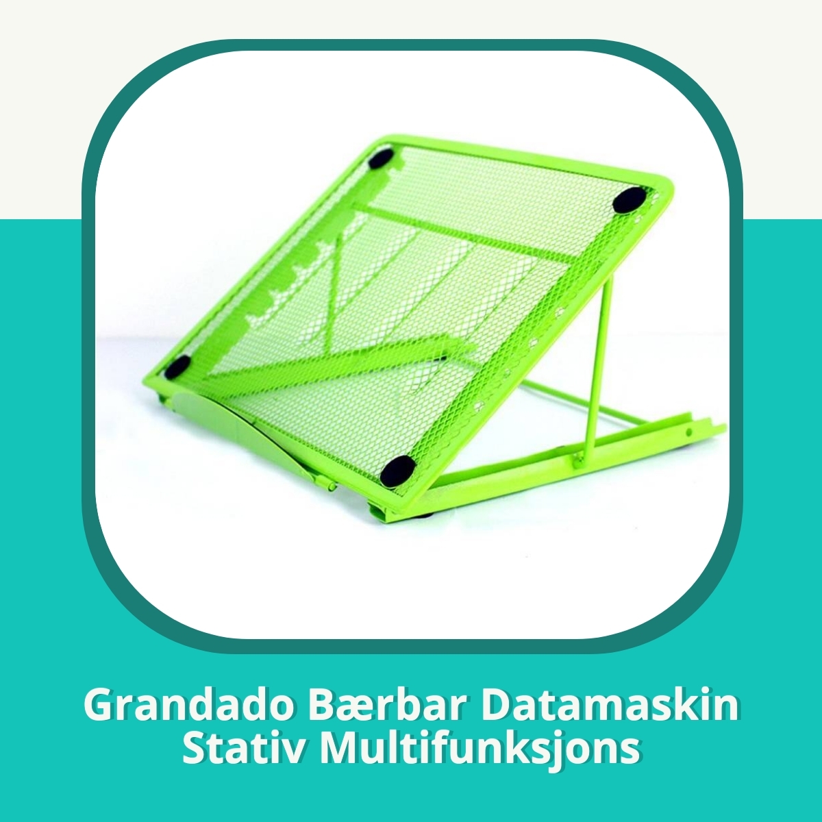 Anmeldelse af Grandado Bærbar Datamaskin Stativ Multifunksjons