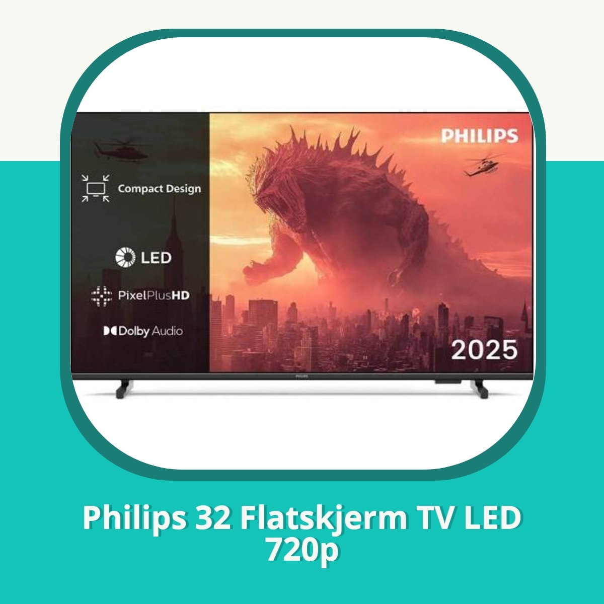 Anmeldelse af Philips 32 Flatskjerm TV LED 720p