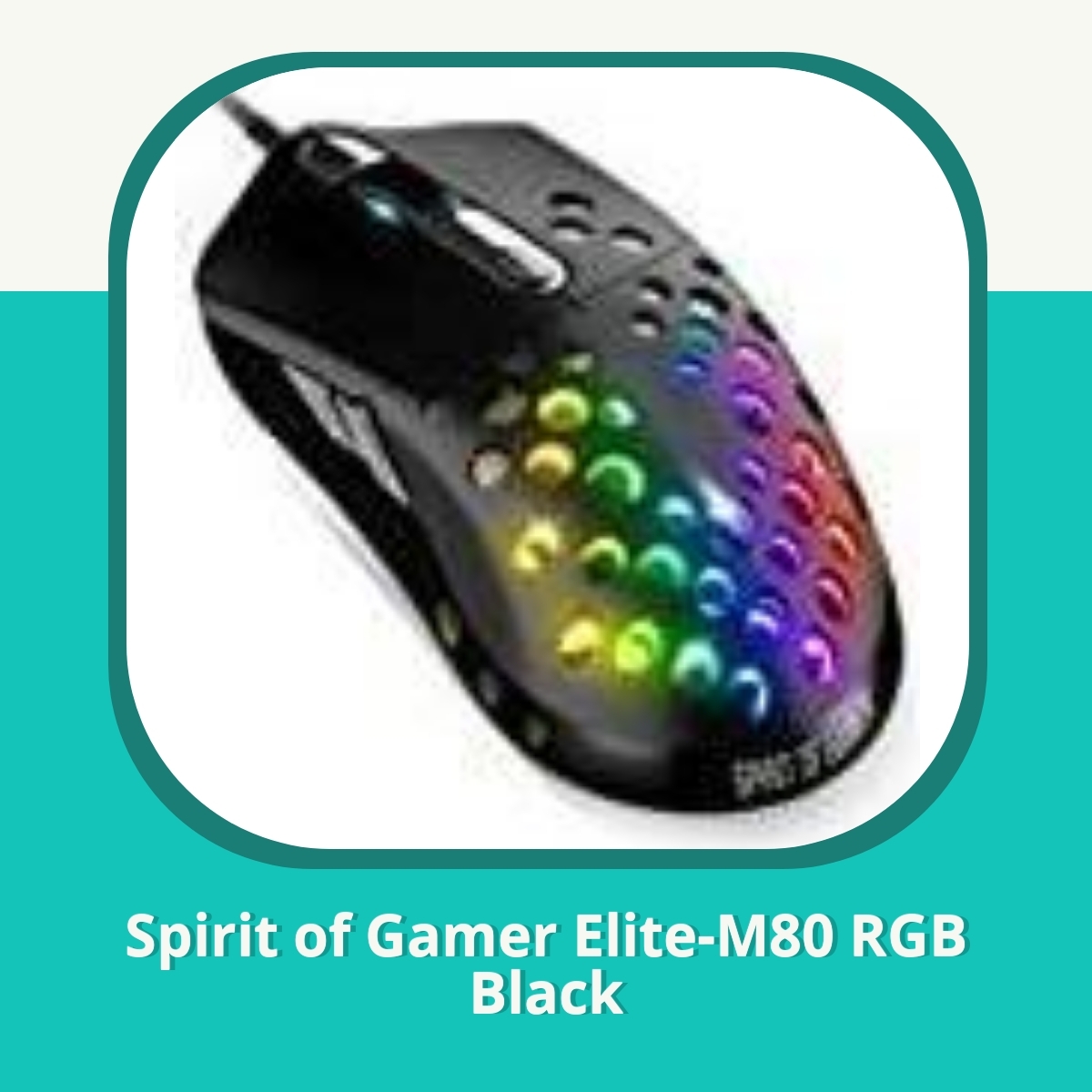 Anmeldelse af Spirit of Gamer Elite-M80 RGB Black