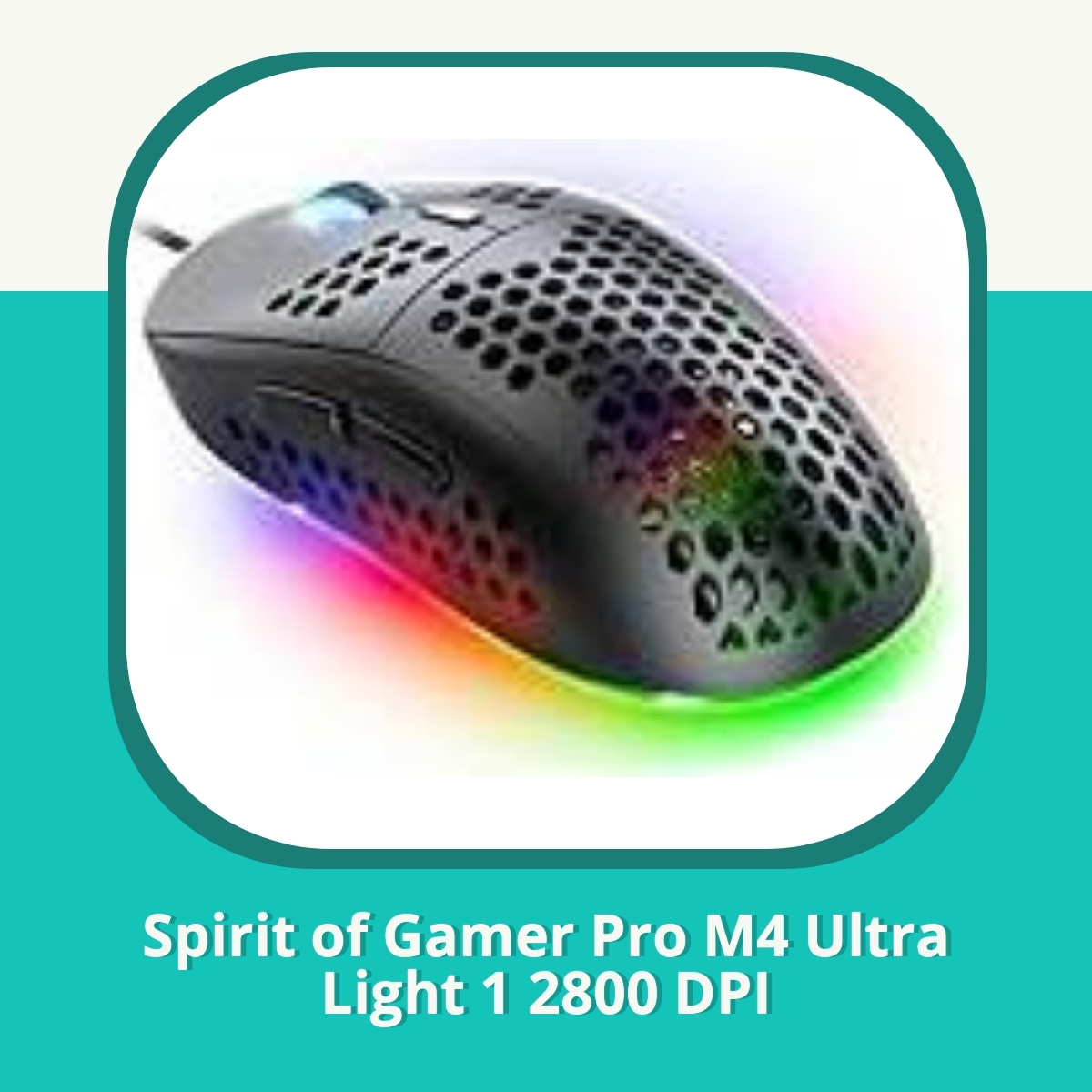 Recension af Spirit of Gamer Pro M4 Ultra Light 1 2800 DPI