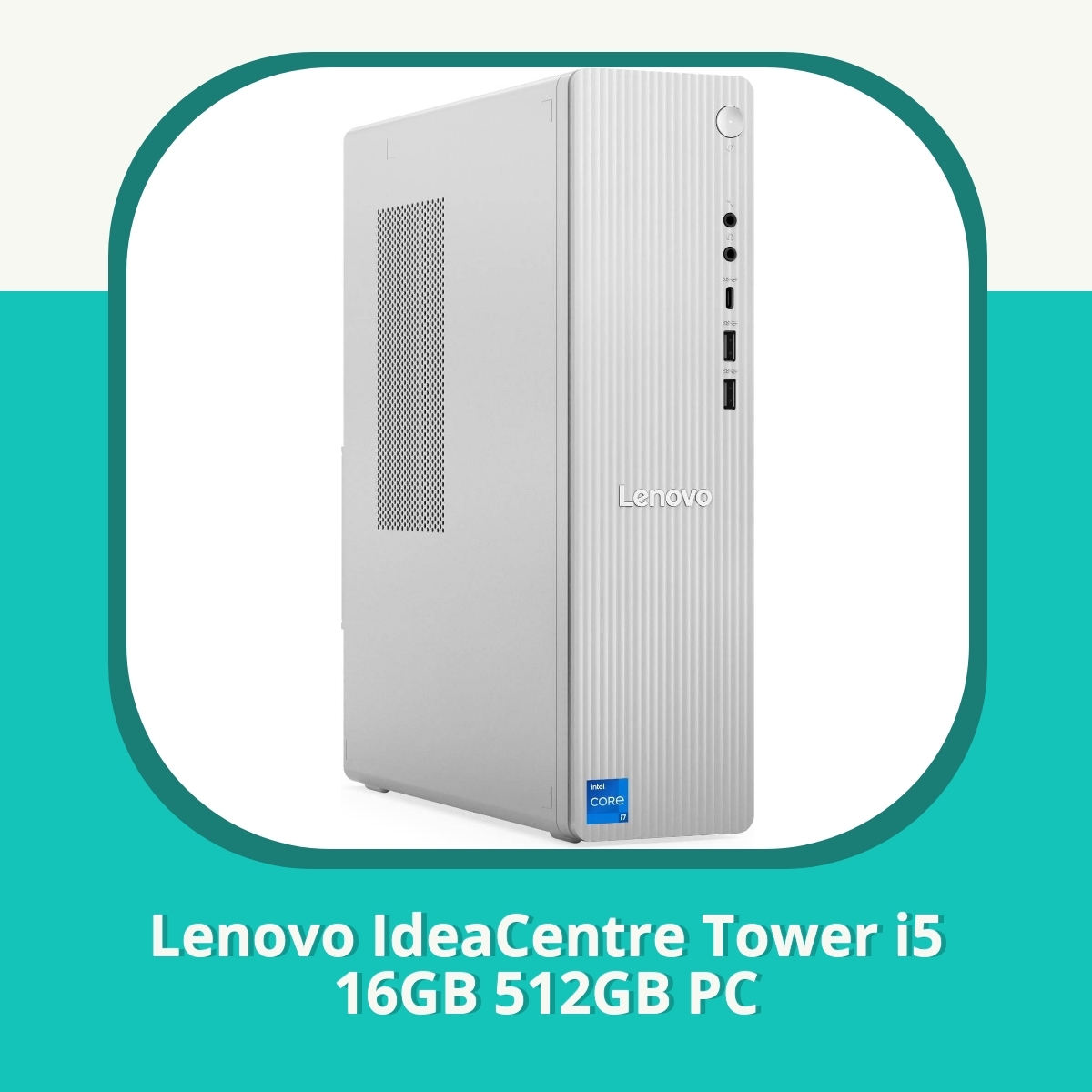Recension af Lenovo IdeaCentre Tower i5 16GB 512GB PC