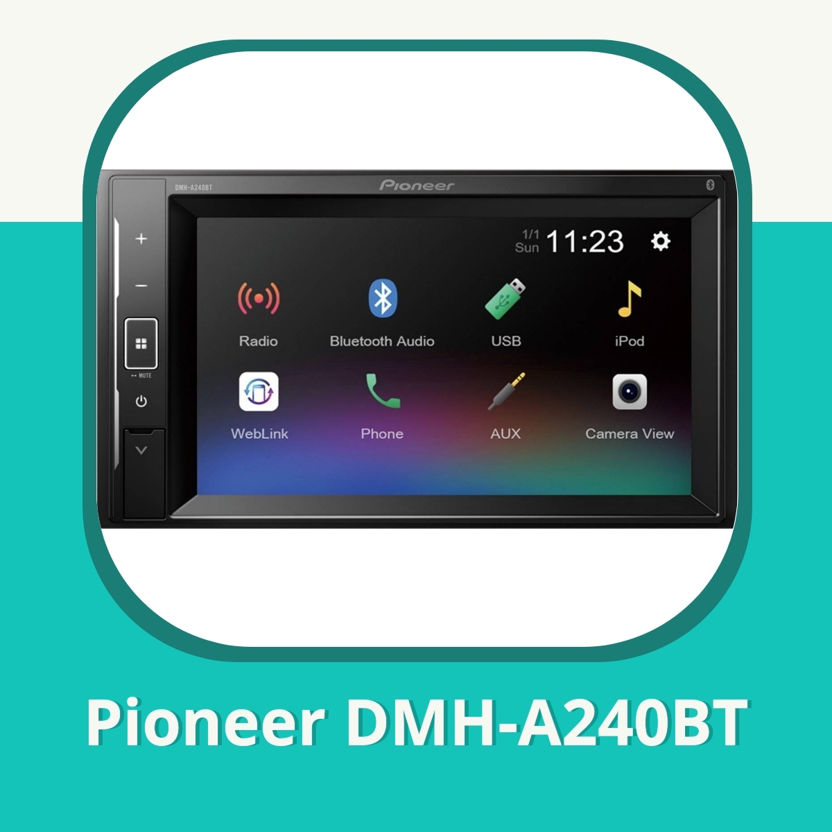 Anmeldelse af Pioneer DMH-A240BT