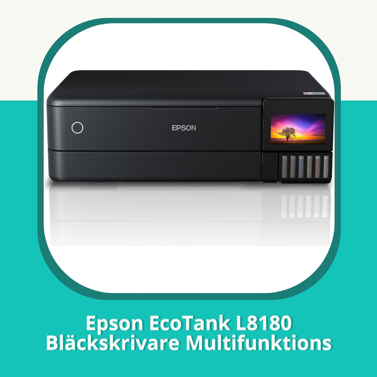 Recension af Epson EcoTank L8180 Bläckskrivare Multifunktions