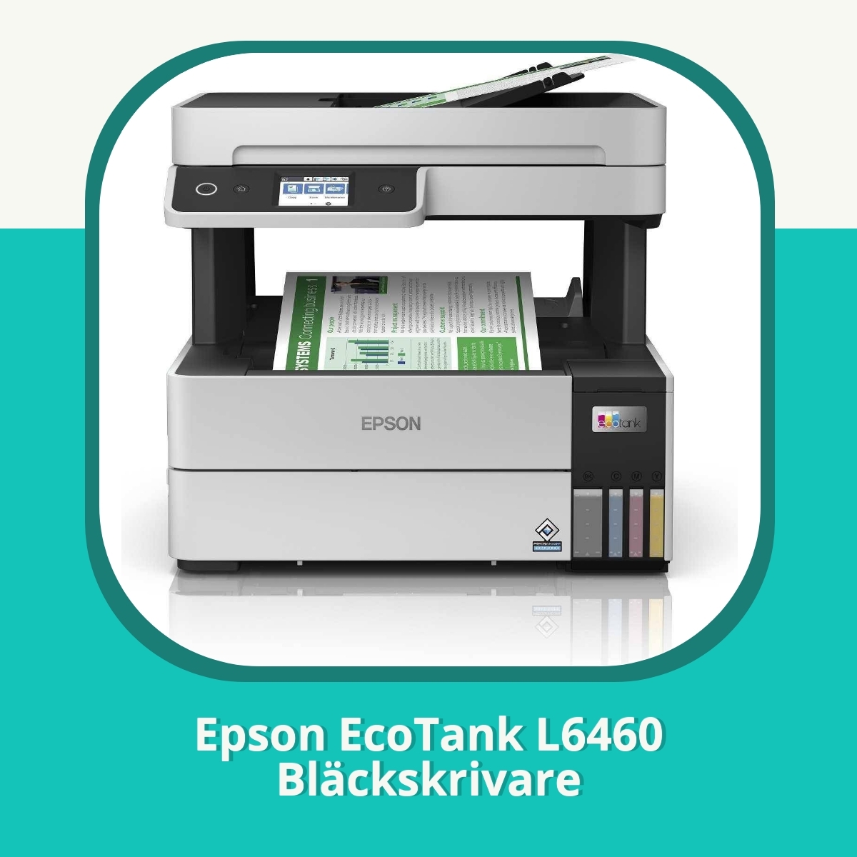 Recension af Epson EcoTank L6460 Bläckskrivare