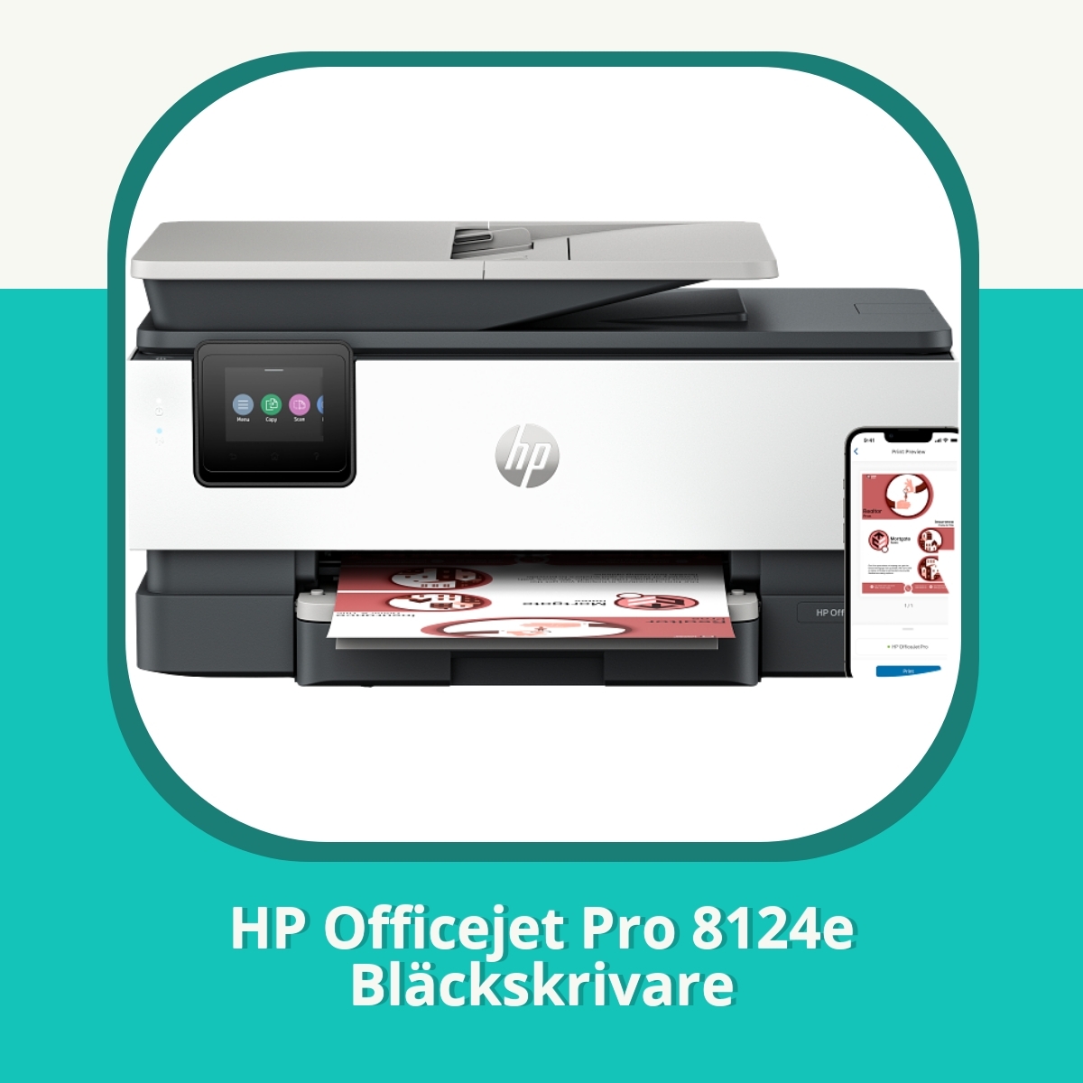 Recension HP Officejet Pro 8124e Bläckskrivare