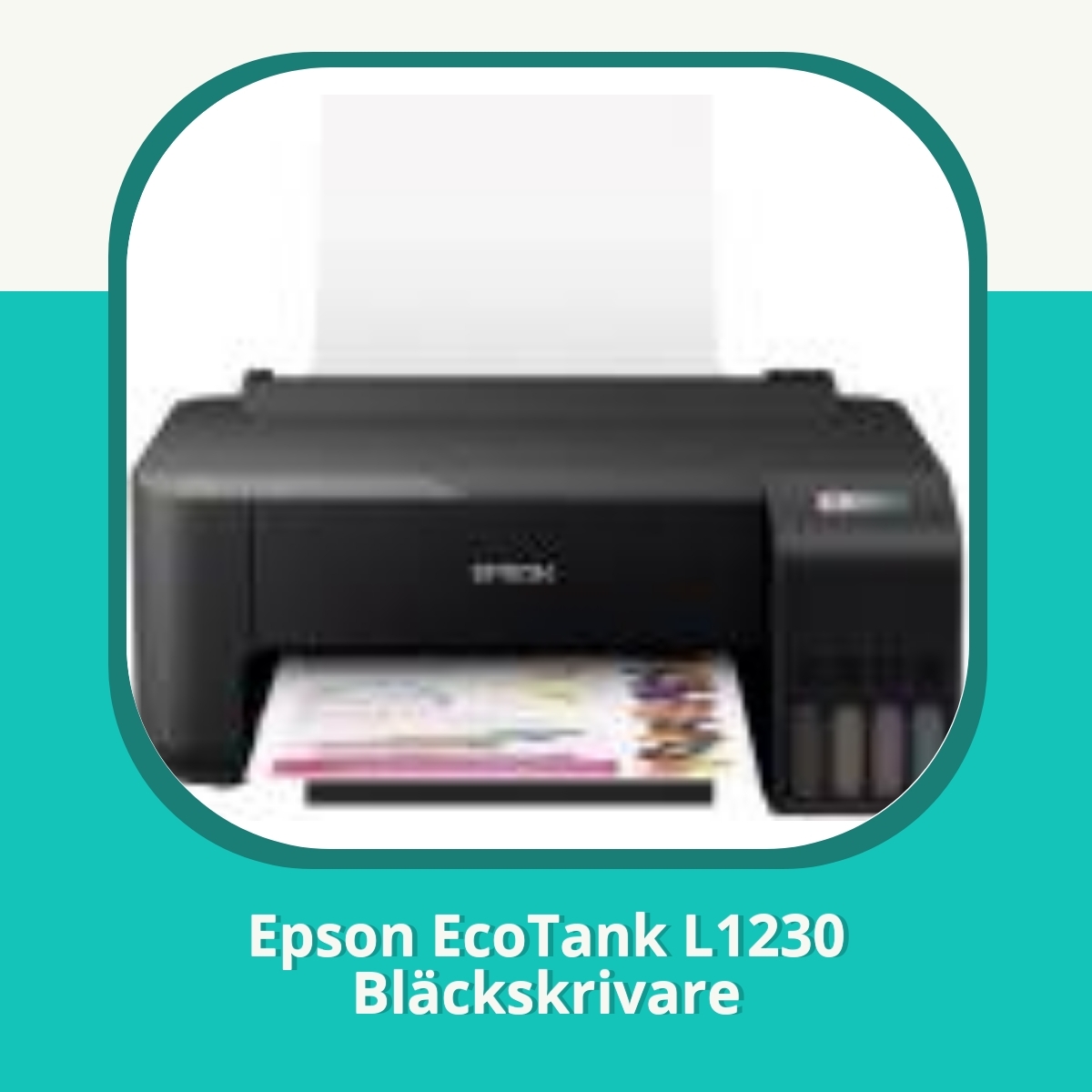 Recension af Epson EcoTank L1230 Bläckskrivare