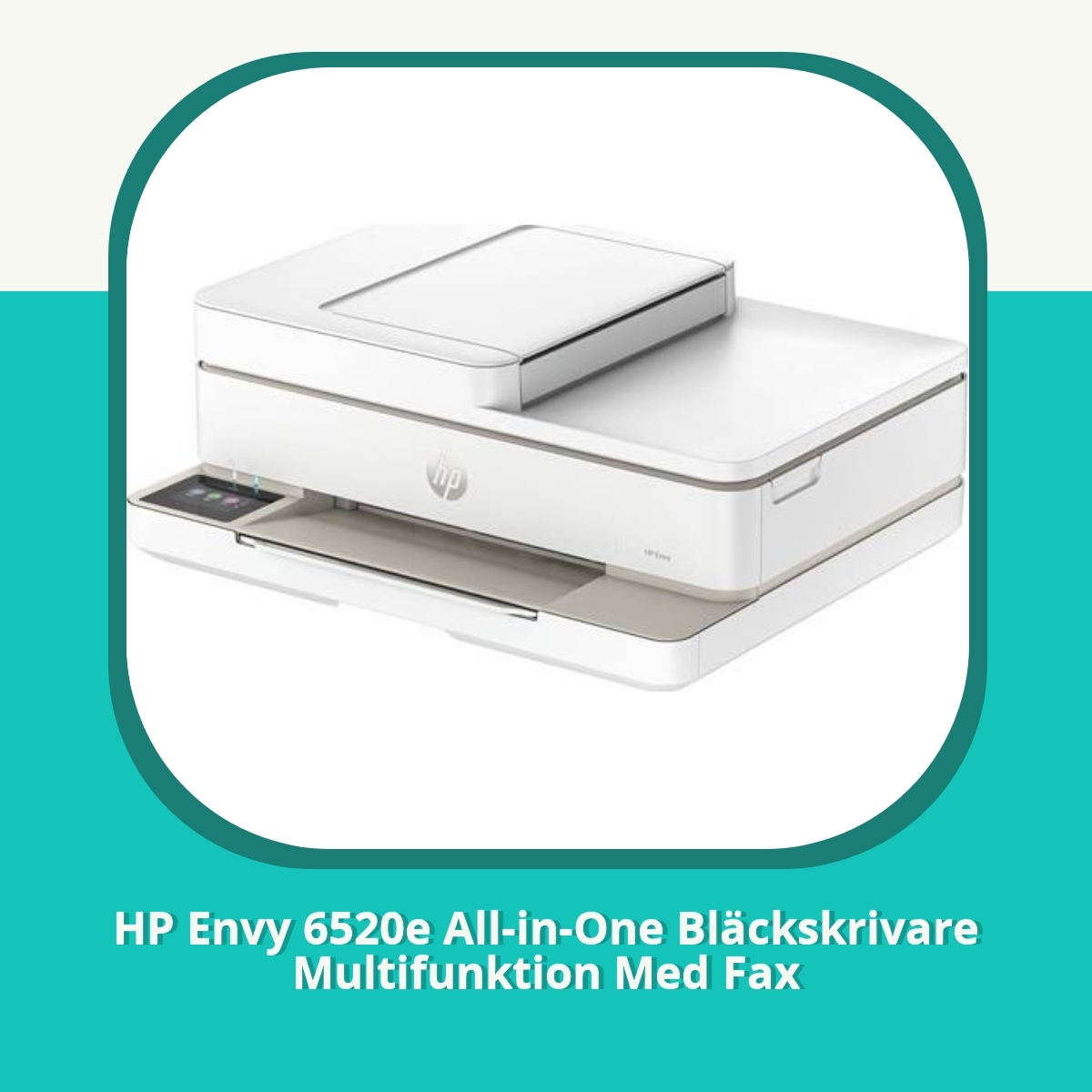 Recension af HP Envy 6520e All-in-One Bläckskrivare Multifunktion Med Fax