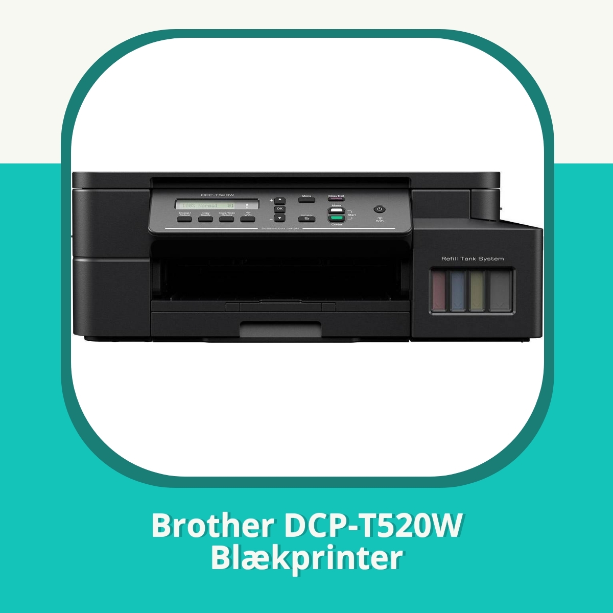 Anmeldelse af Brother DCP-T520W Blækprinter