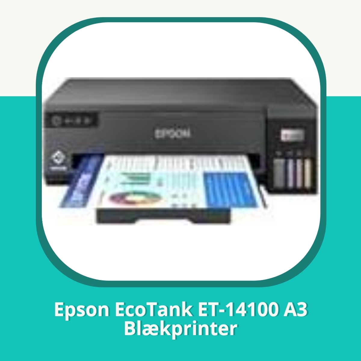 Anmeldelse af Epson EcoTank ET-14100 A3 Blækprinter