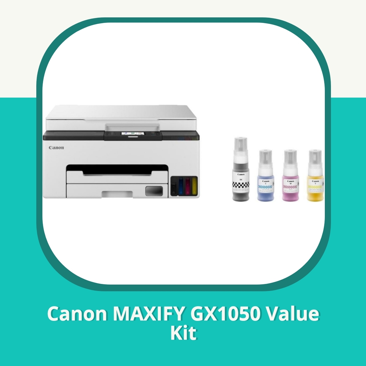 Anmeldelse af Canon MAXIFY GX1050 Value Kit