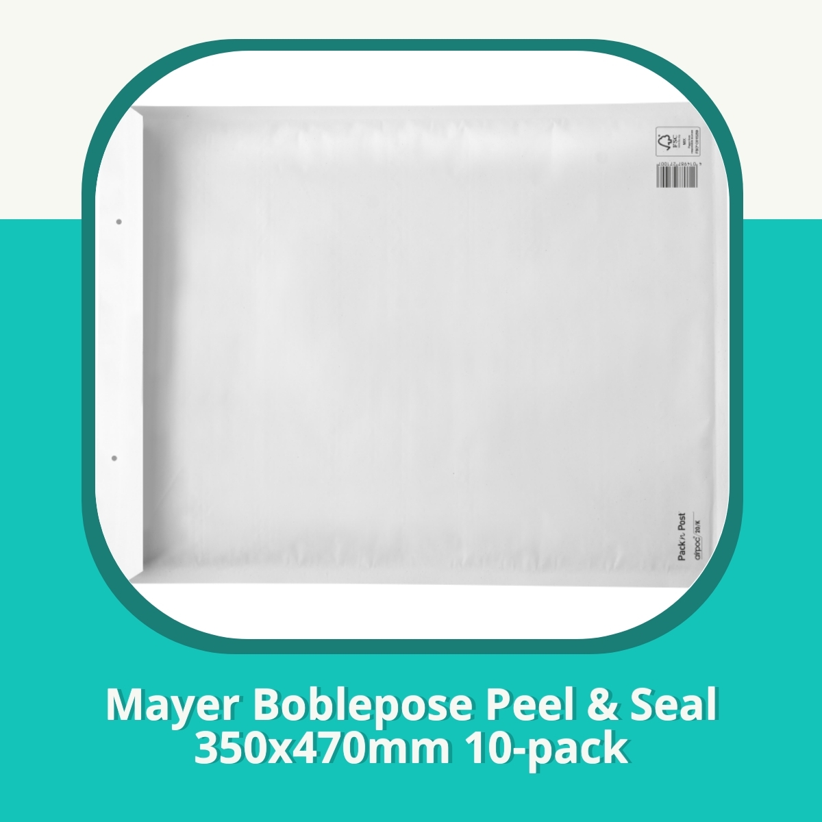 Recension Mayer Boblepose Peel & Seal 350x470mm 10-pack