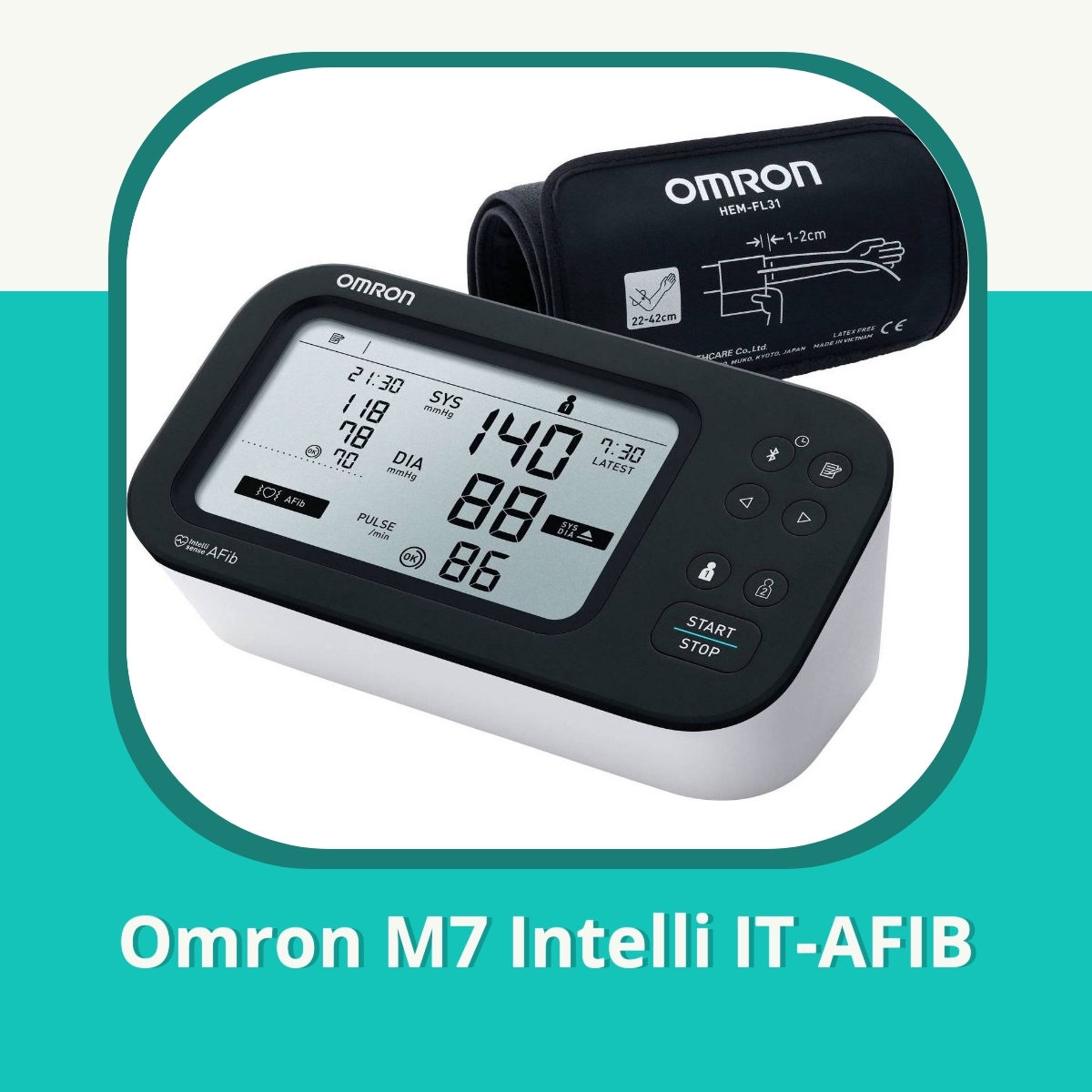Anmeldelse af Omron M7 Intelli IT-AFIB