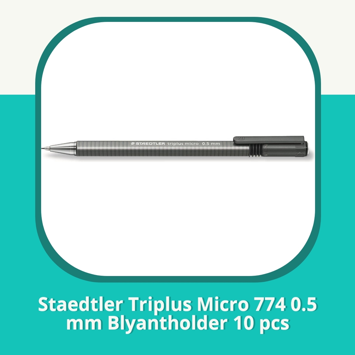 Anmeldelse af Staedtler Triplus Micro 774 0.5 mm Blyantholder 10 pcs