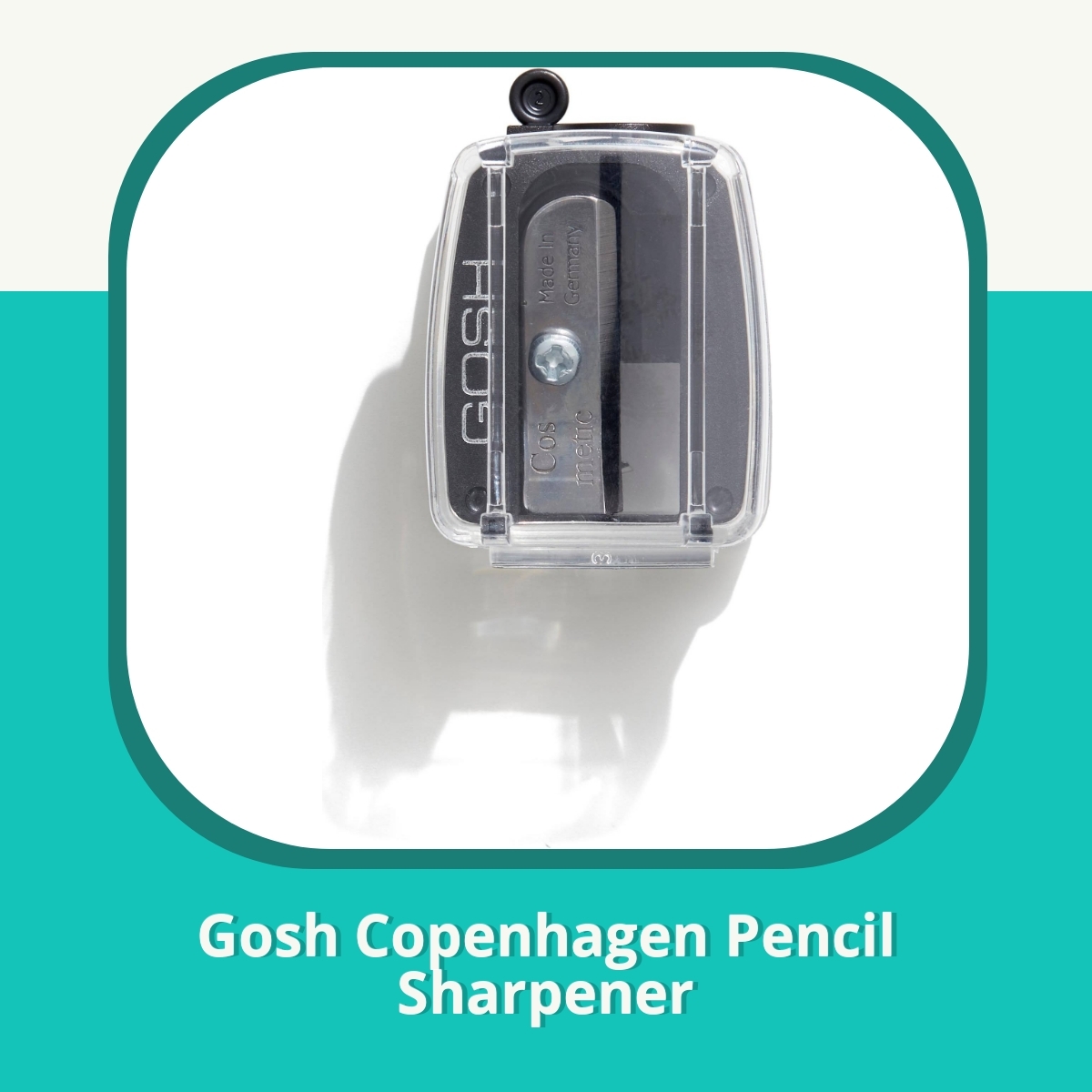 Anmeldelse af Gosh Copenhagen Pencil Sharpener