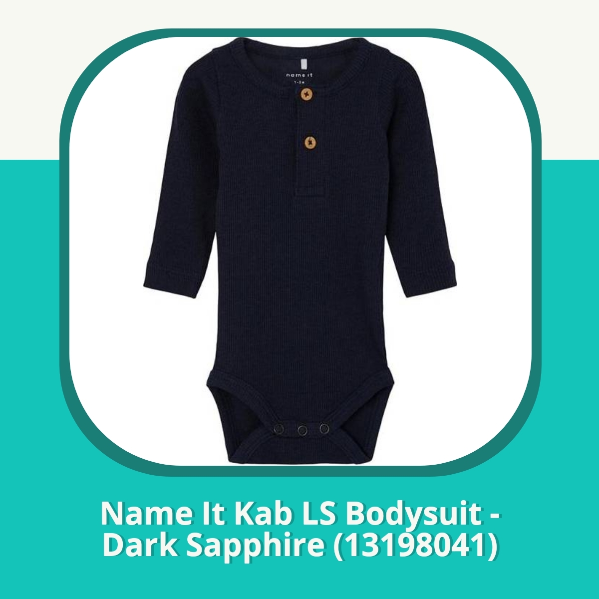 Anmeldelse af Name It Kab LS Bodysuit - Dark Sapphire (13198041)