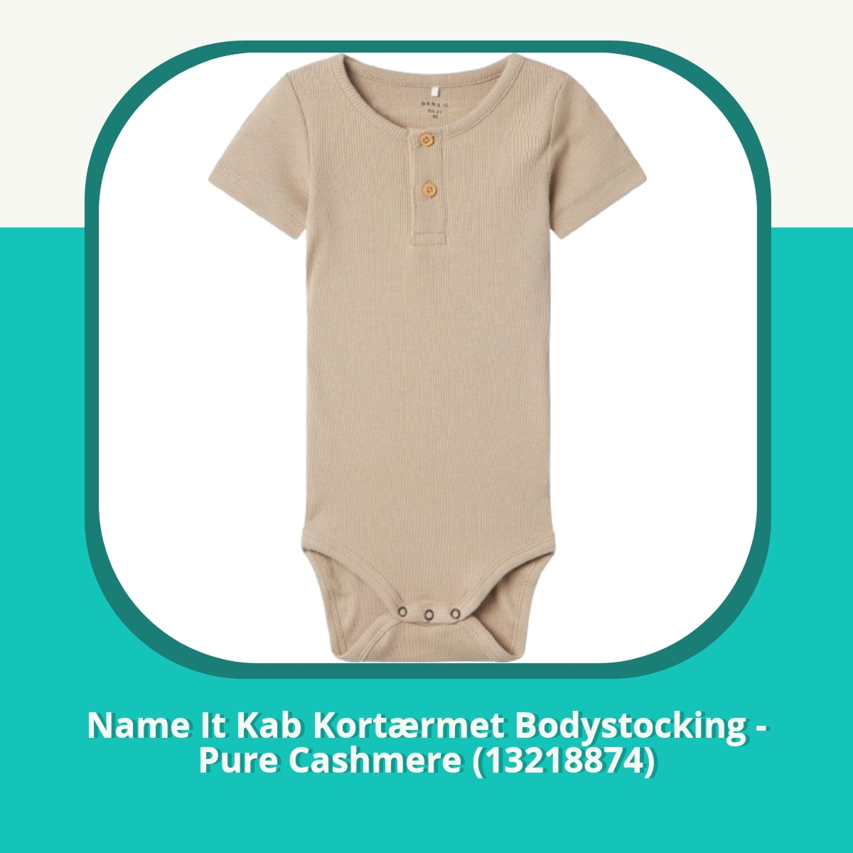 Anmeldelse af Name It Kab Kortærmet Bodystocking - Pure Cashmere (13218874)