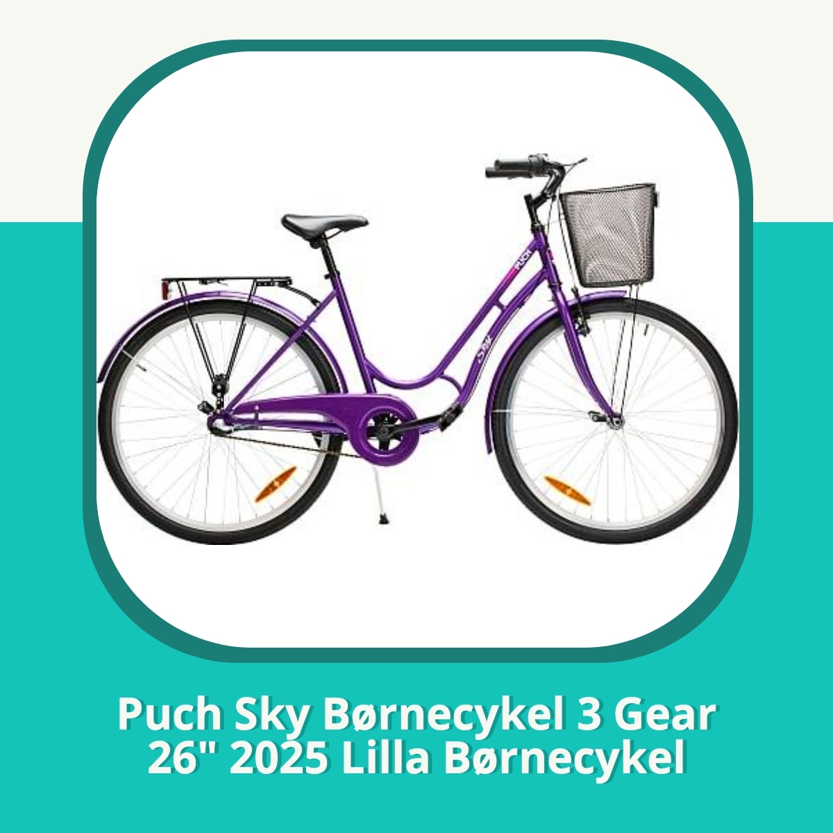 Anmeldelse af Puch Sky Børnecykel 3 Gear 26