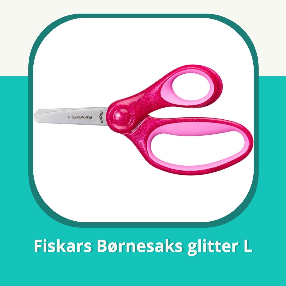 Anmeldelse af Fiskars Børnesaks glitter L