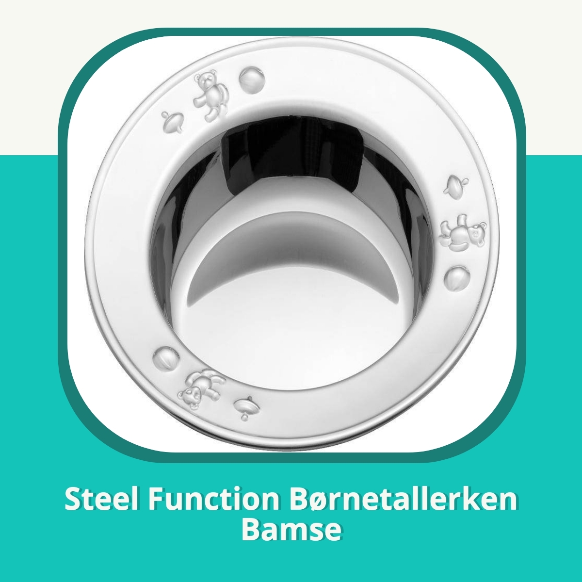 Anmeldelse af Steel Function Børnetallerken Bamse
