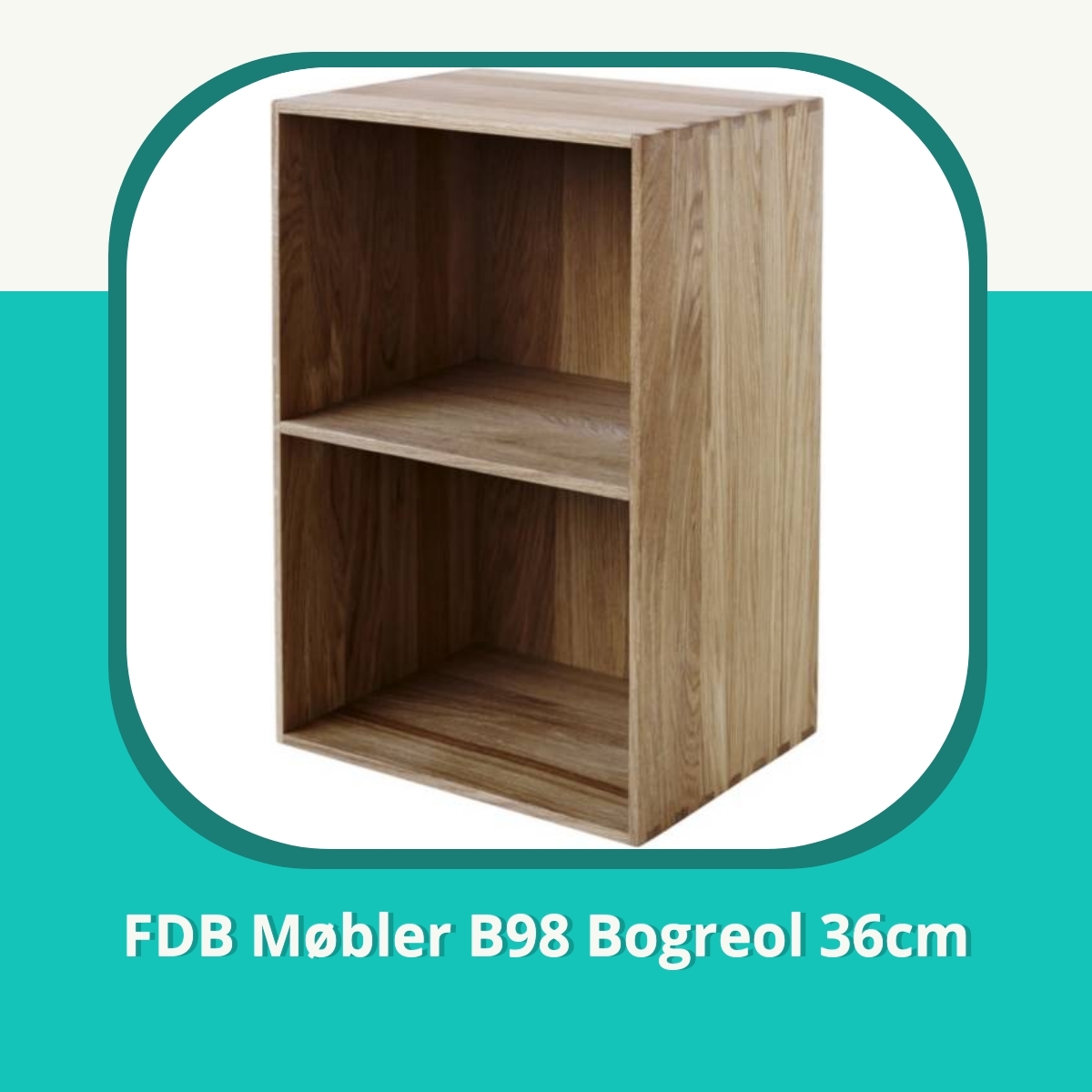 Anmeldelse af FDB Møbler B98 Bogreol 36cm