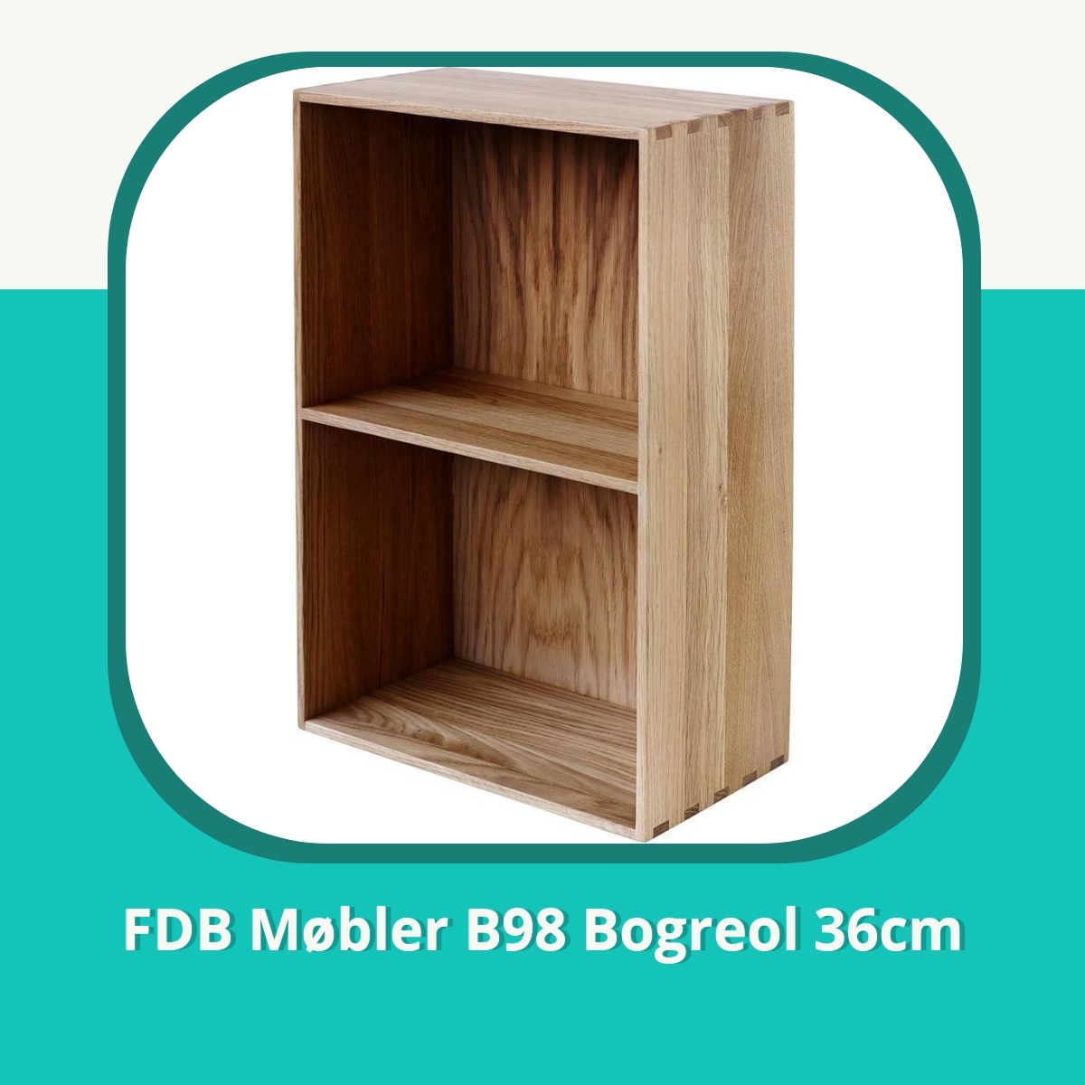 Anmeldelse af FDB Møbler B98 Bogreol 36cm