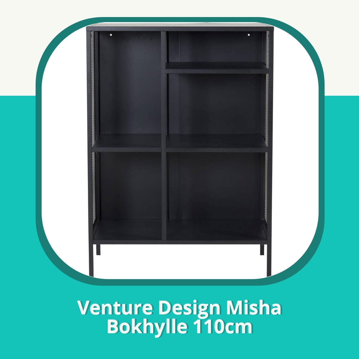Anmeldelse af Venture Design Misha Bokhylle 110cm