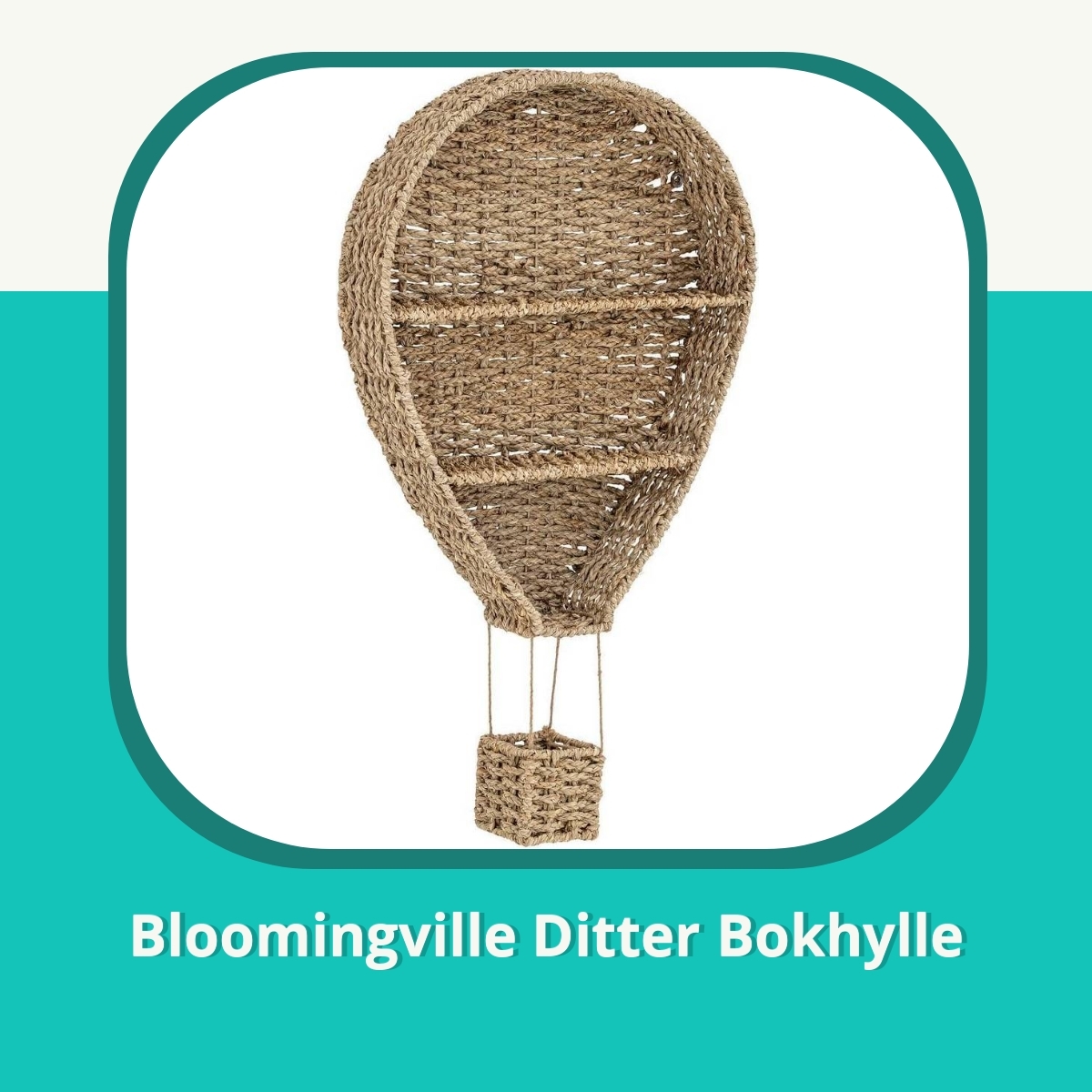 Anmeldelse af Bloomingville Ditter Bokhylle