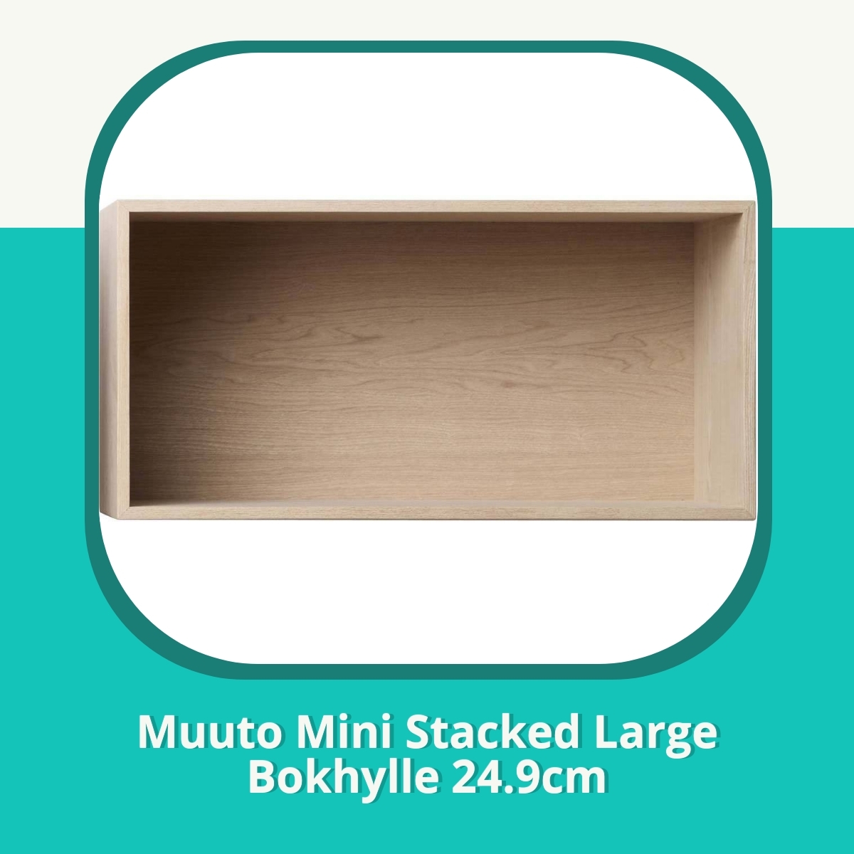 Anmeldelse af Muuto Mini Stacked Large Bokhylle 24.9cm
